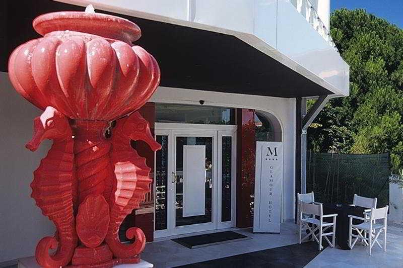 M Glamour Hotel Gabicce Mare Exterior foto